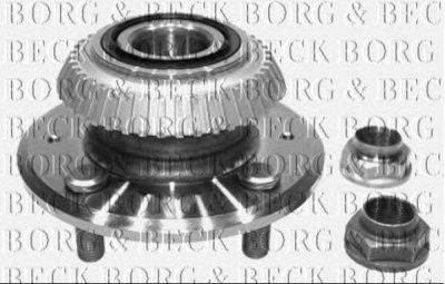 BORG & BECK bwk653 -  Комплект подшипника ступицы колеса